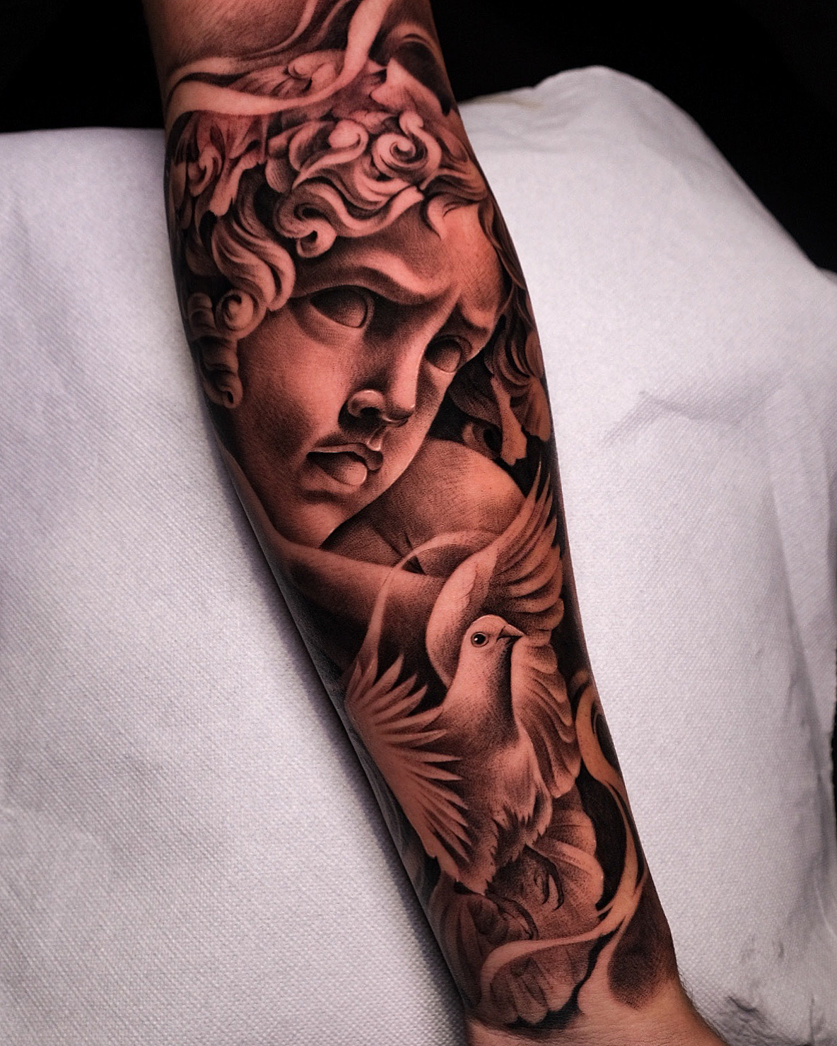 realistic Vinz art tattoos salerno
